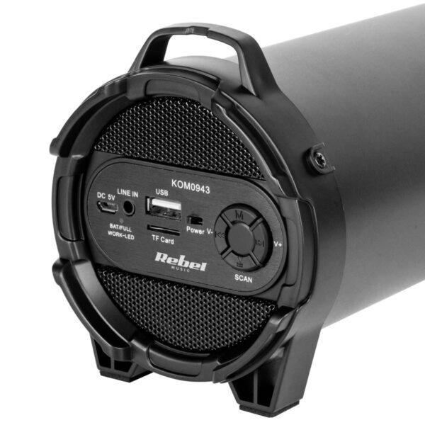 Ηχείο Bluetooth KOM0943,Rebel - Small portable wireless speaker