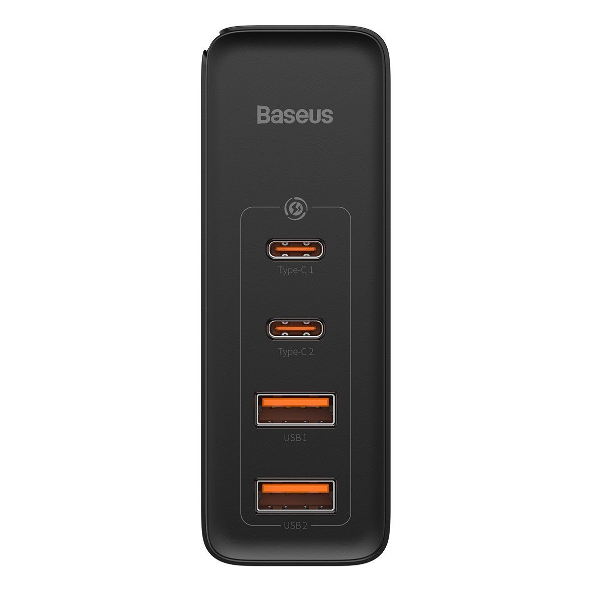 Baseus GaN2 Pro Quick Travel Charger 2x USB + 2x USB-C,100W,EU (Black)