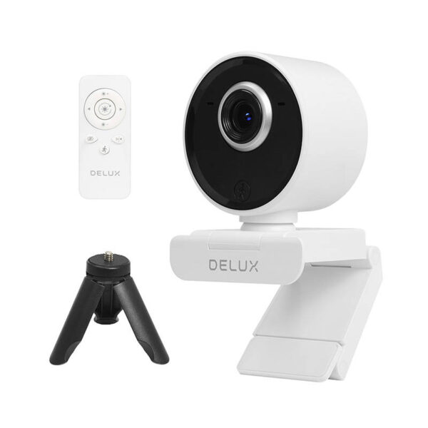 Έξυπνη κάμερα web με παρακολούθηση και ενσωματωμένο μικρόφωνο Delux DC07 (Λευκό) 2MP 1920x1080p