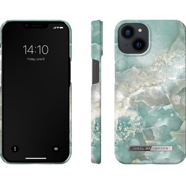 Θήκη iDeal of Sweden iPhone 13 - Μόδα θήκη - Azura Marble