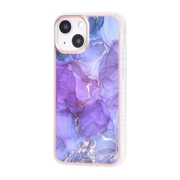 UNIQ Accessory iPhone 13 Mini Case - Marble Purple