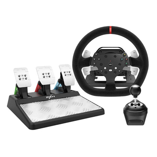 gaming wheel pxn v10 (pc / ps3 / ps4 / xbox one / switch)