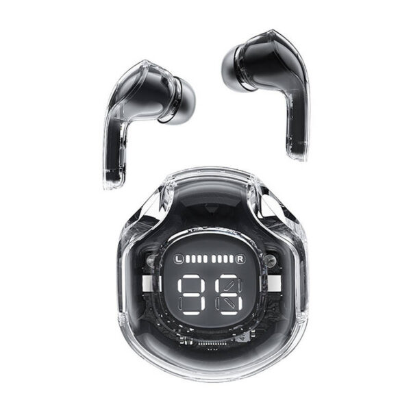 tws acefast t8 earphones, bluetooth 5.3, ipx4 (black)