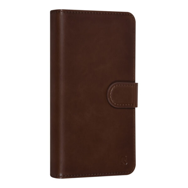 uniq accessory iphone 13 pro 2 in 1 booktype και backcover cardhold brown